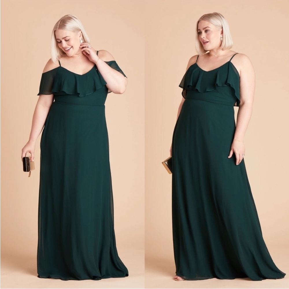 👗Birdy Grey Jane Convertible Dress - Chiffon Emerald 👗